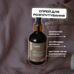 Особливості та переваги спрею для розплутування волосся IVA Cosmetics інфографіка